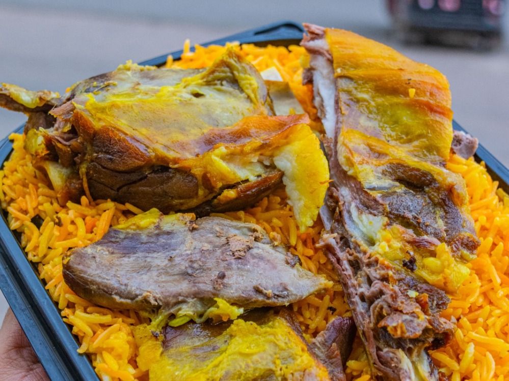 وجبة مندي لحم سوبر