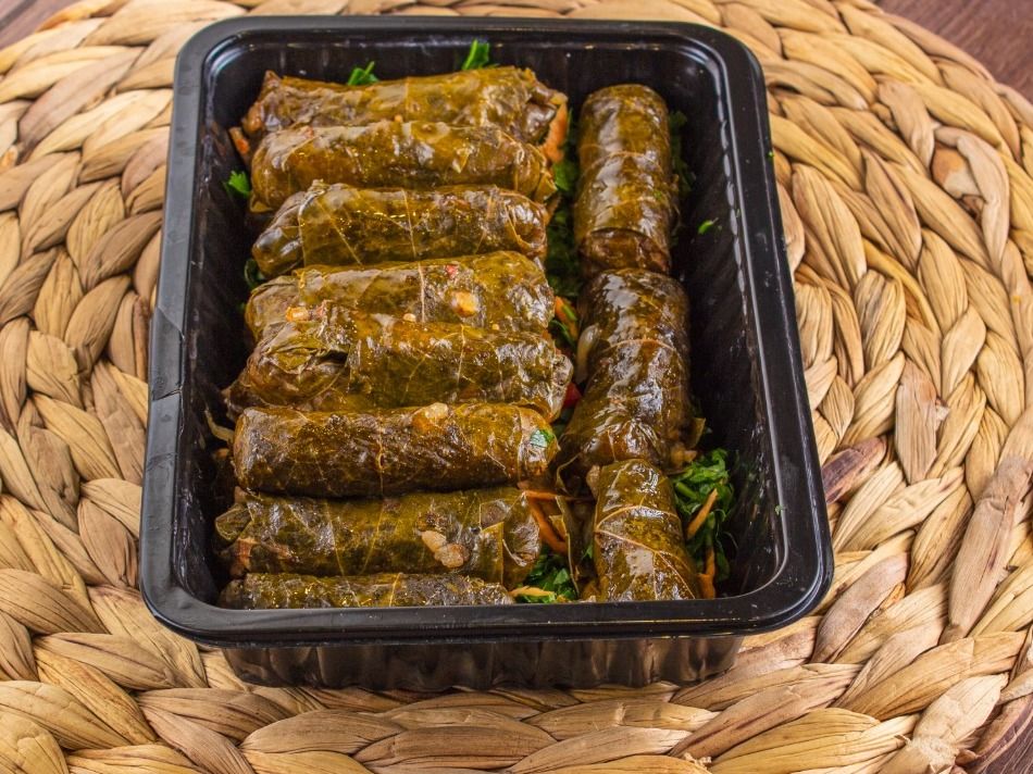 ورق عنب.