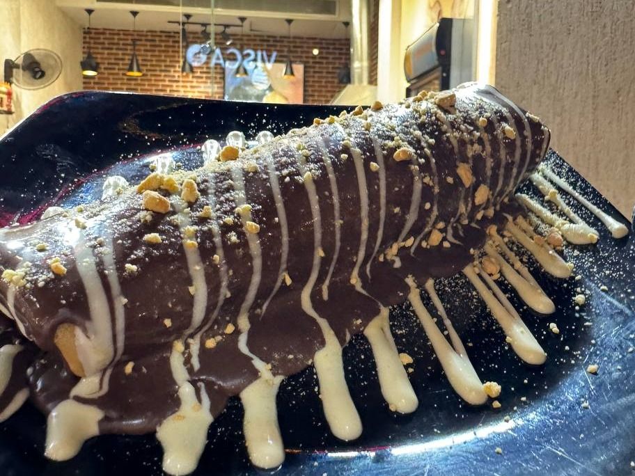 Banana Crepe Roll