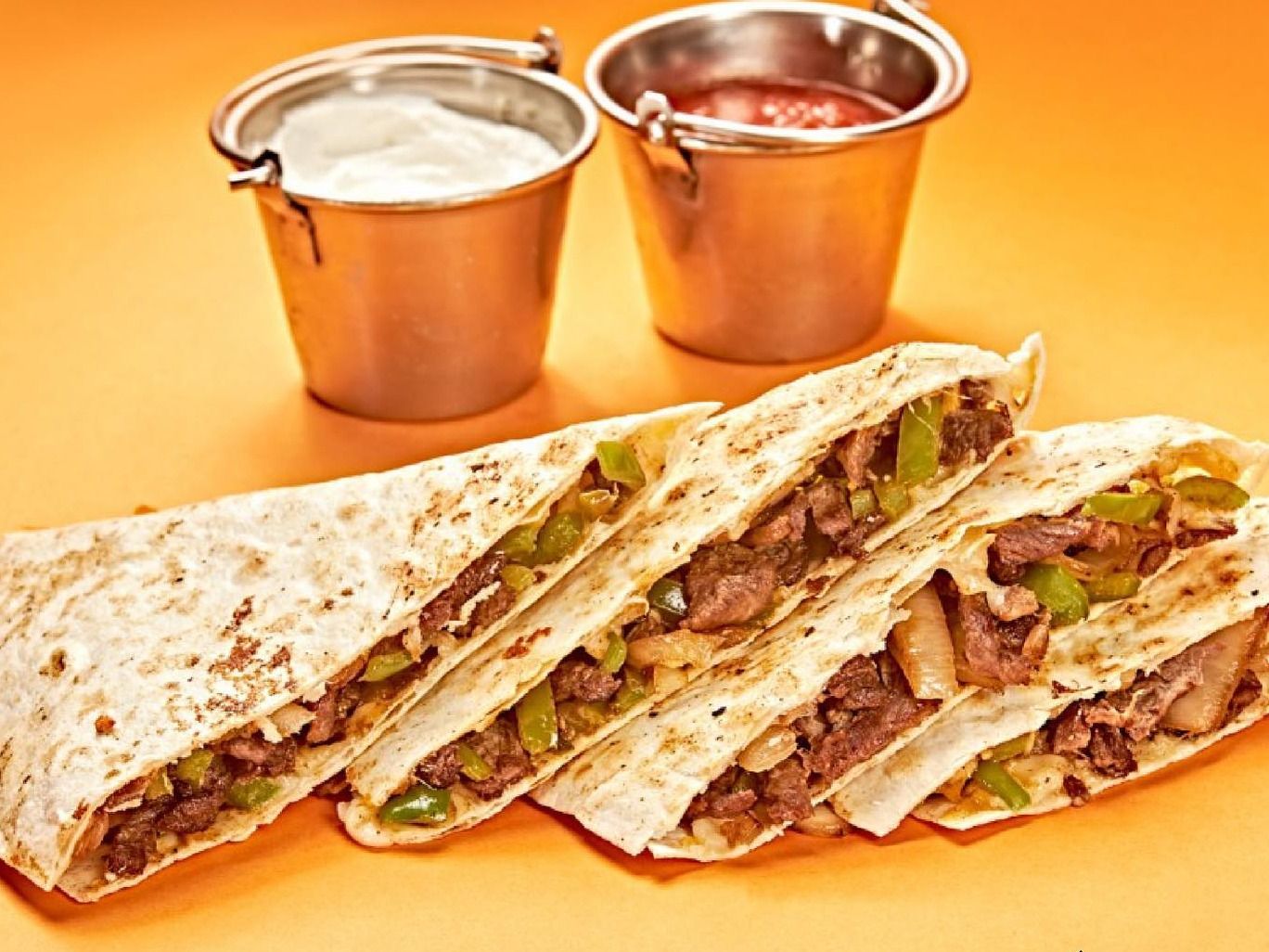 Beef quesadillas