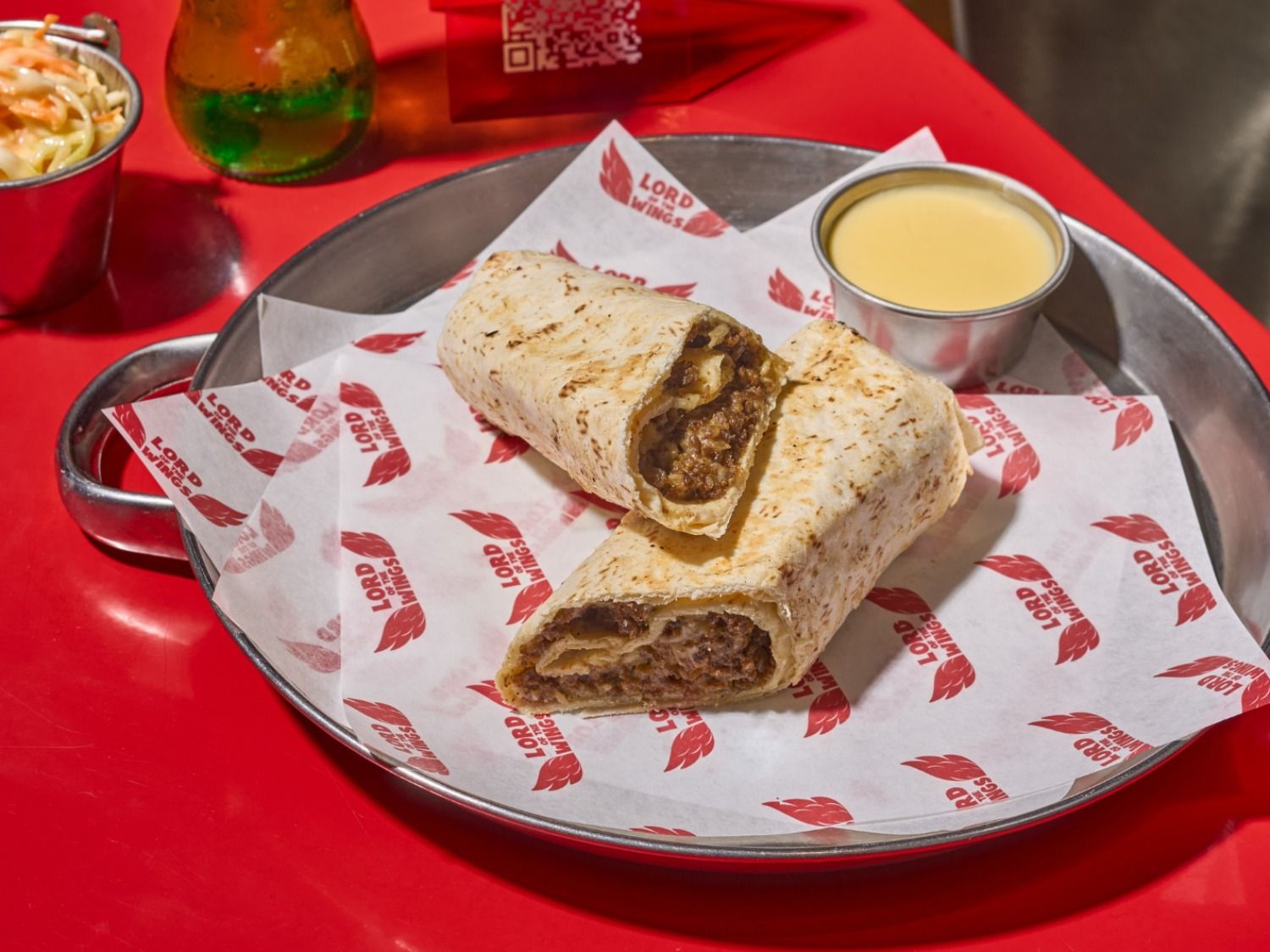 Cheesy Beef Wrap