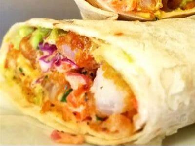 Dynamite Shrimp Wrap
