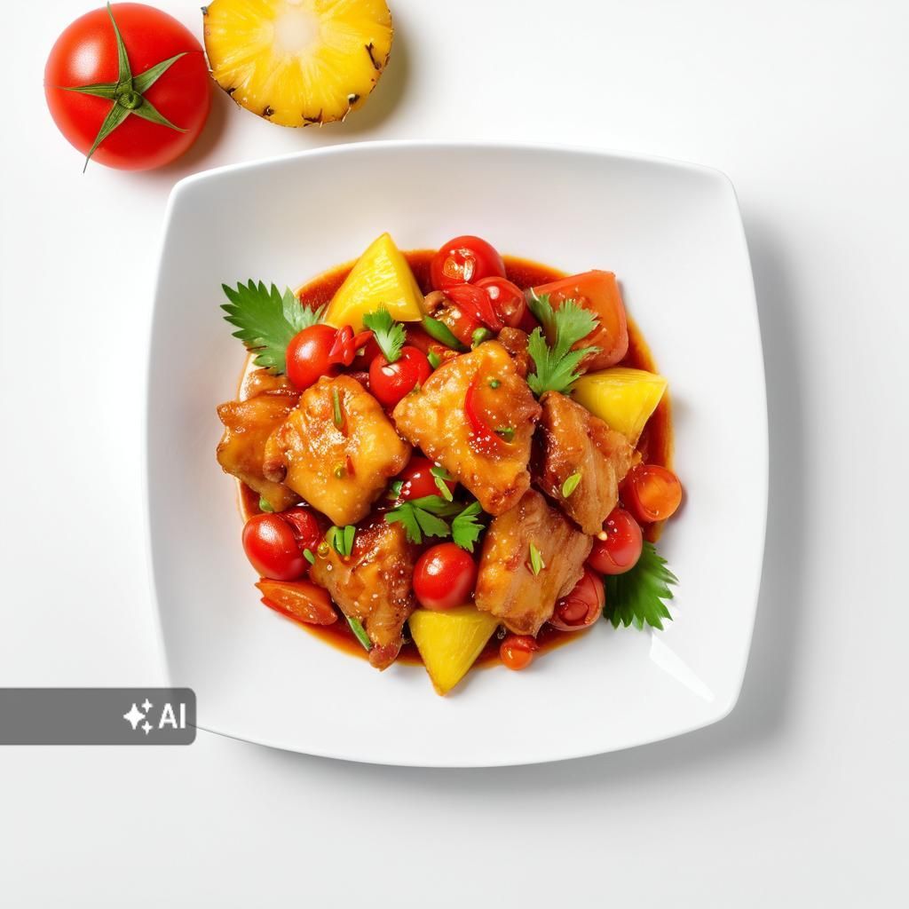 64. Pad-Priew -Wan Sweet And Sour Chicken