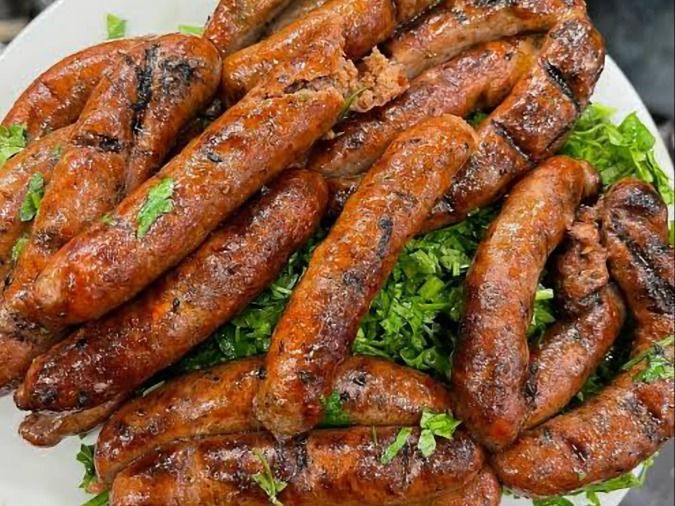 Grilled Baladi Sausage