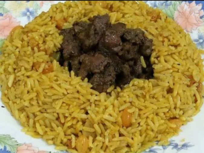 Basmati With Liver