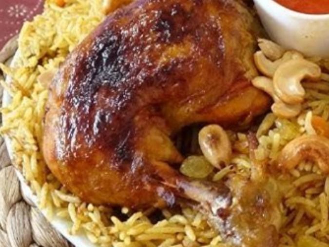 Quarter Chicken Thigh Kabsa