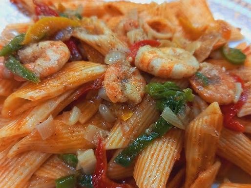 Shrimp Cajun Pasta