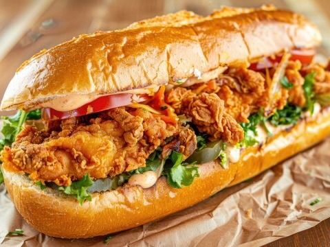 Crispy Chicken Pane Sandwich