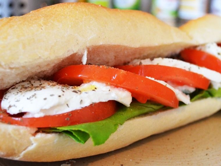 Feta Cheese Sandwich