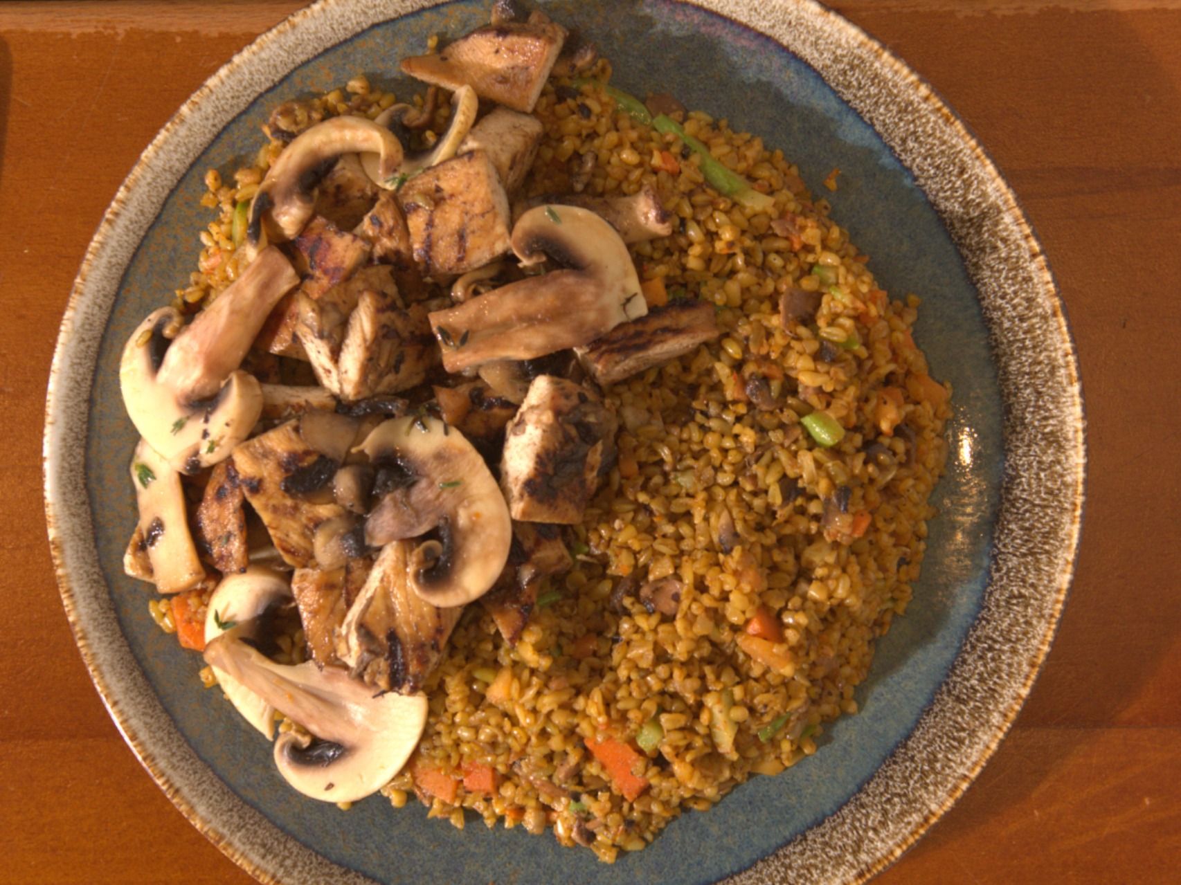Grilled Chicken Freekch Meal