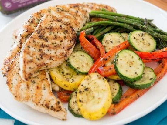 Sautéed Vegetables With Pieces Of Pane