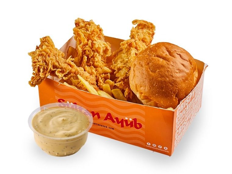 Crispy Strips Meal 3 Pieces