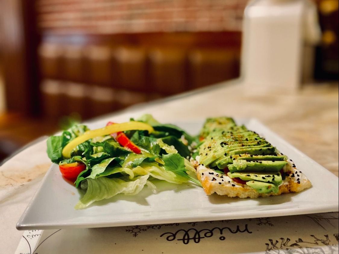 Avocado Cheese Toast Sandwich