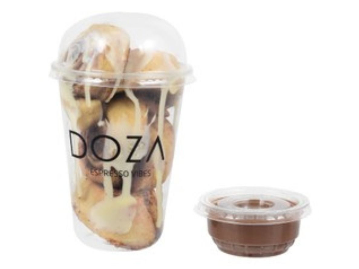 Doza Mini Cinnabon Cup with Nutella
