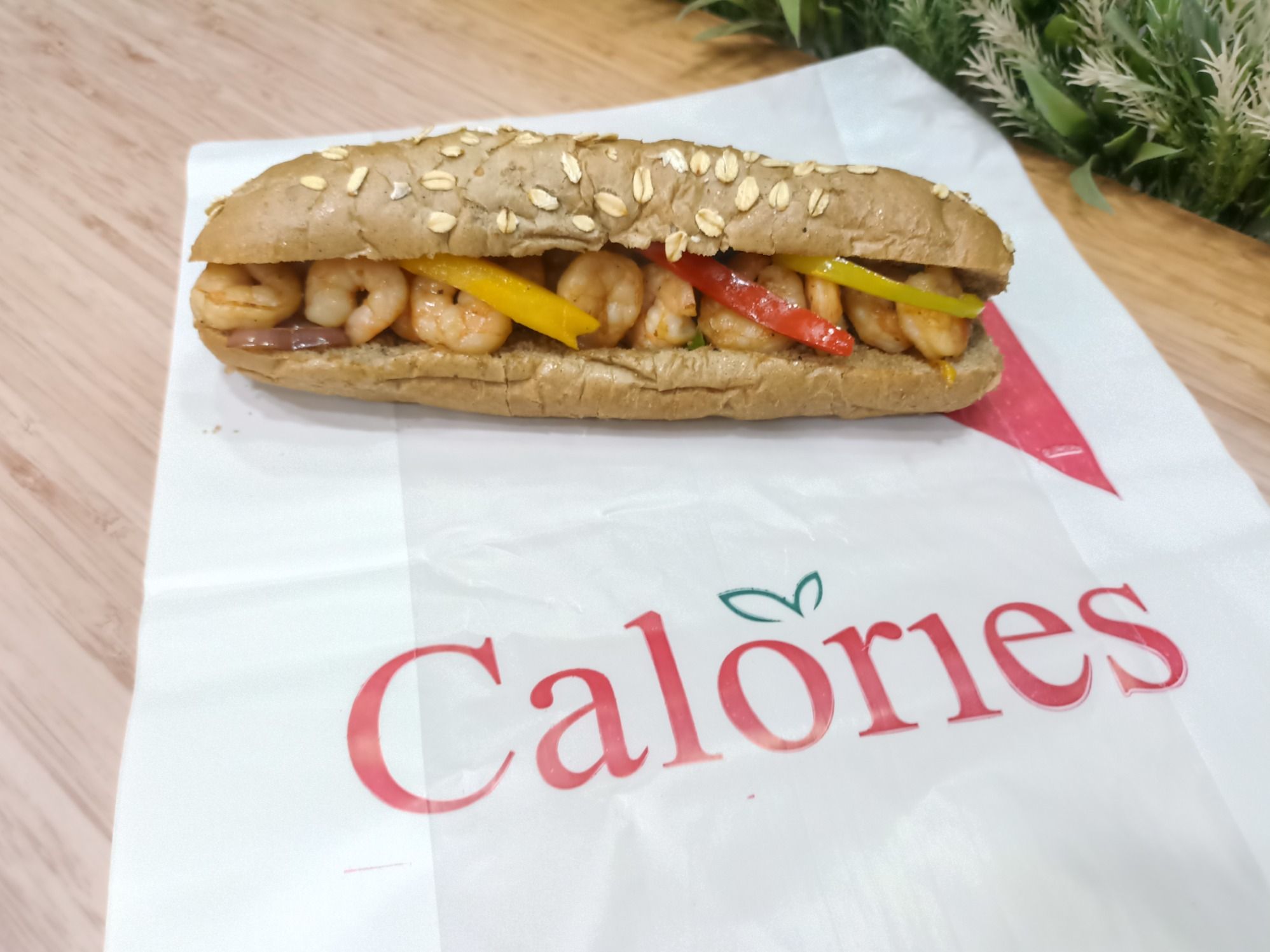 Shrimp Fajita Sandwich