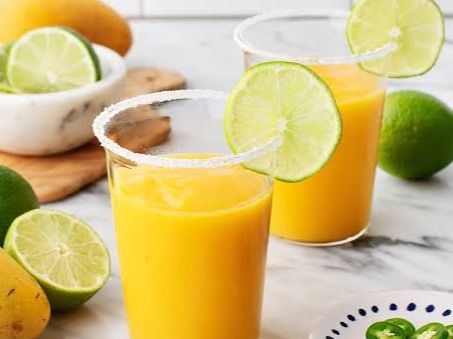 Fresh Mango Lime Juice