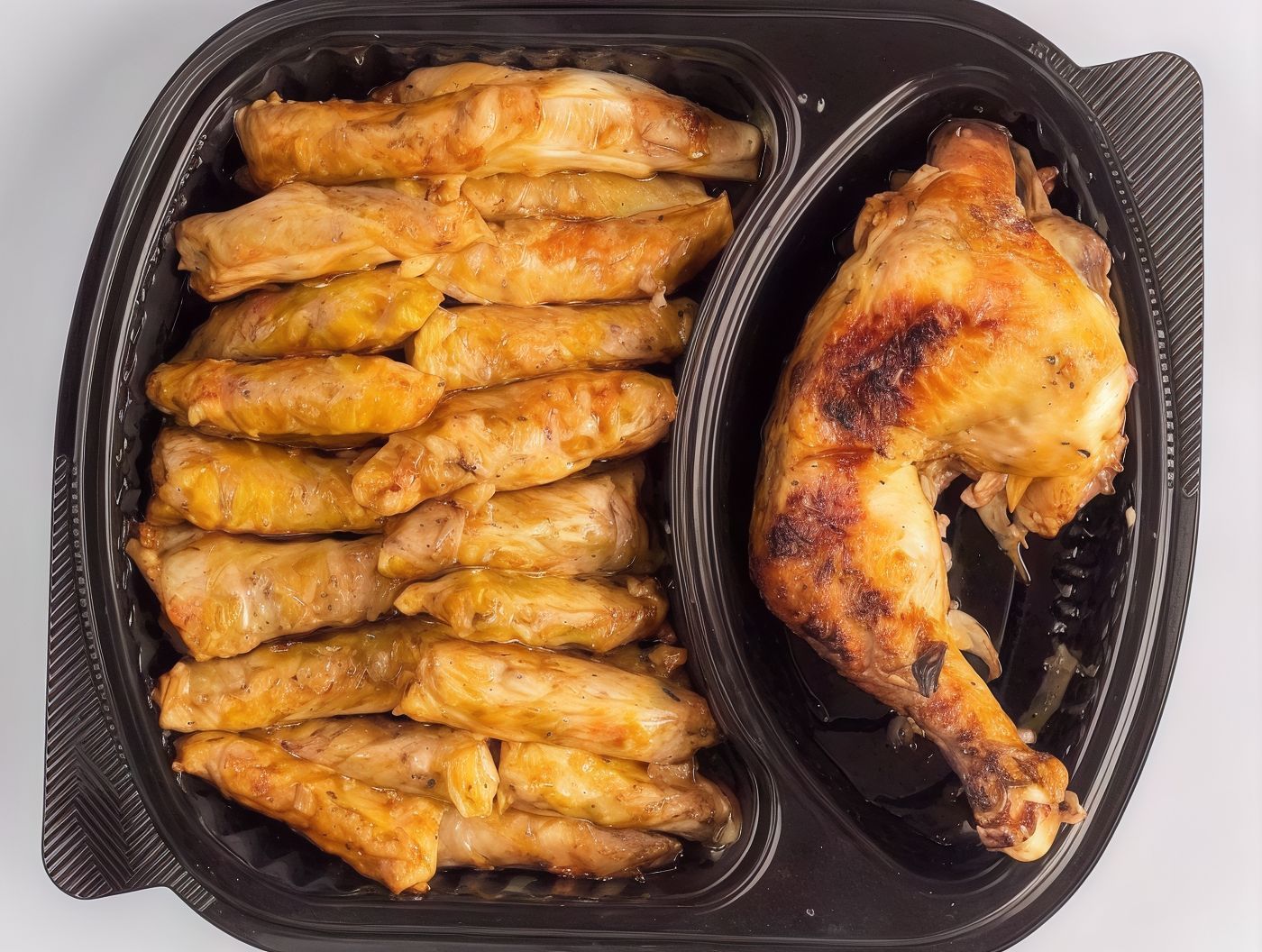 Cabbage And Chicken Thigh Meal