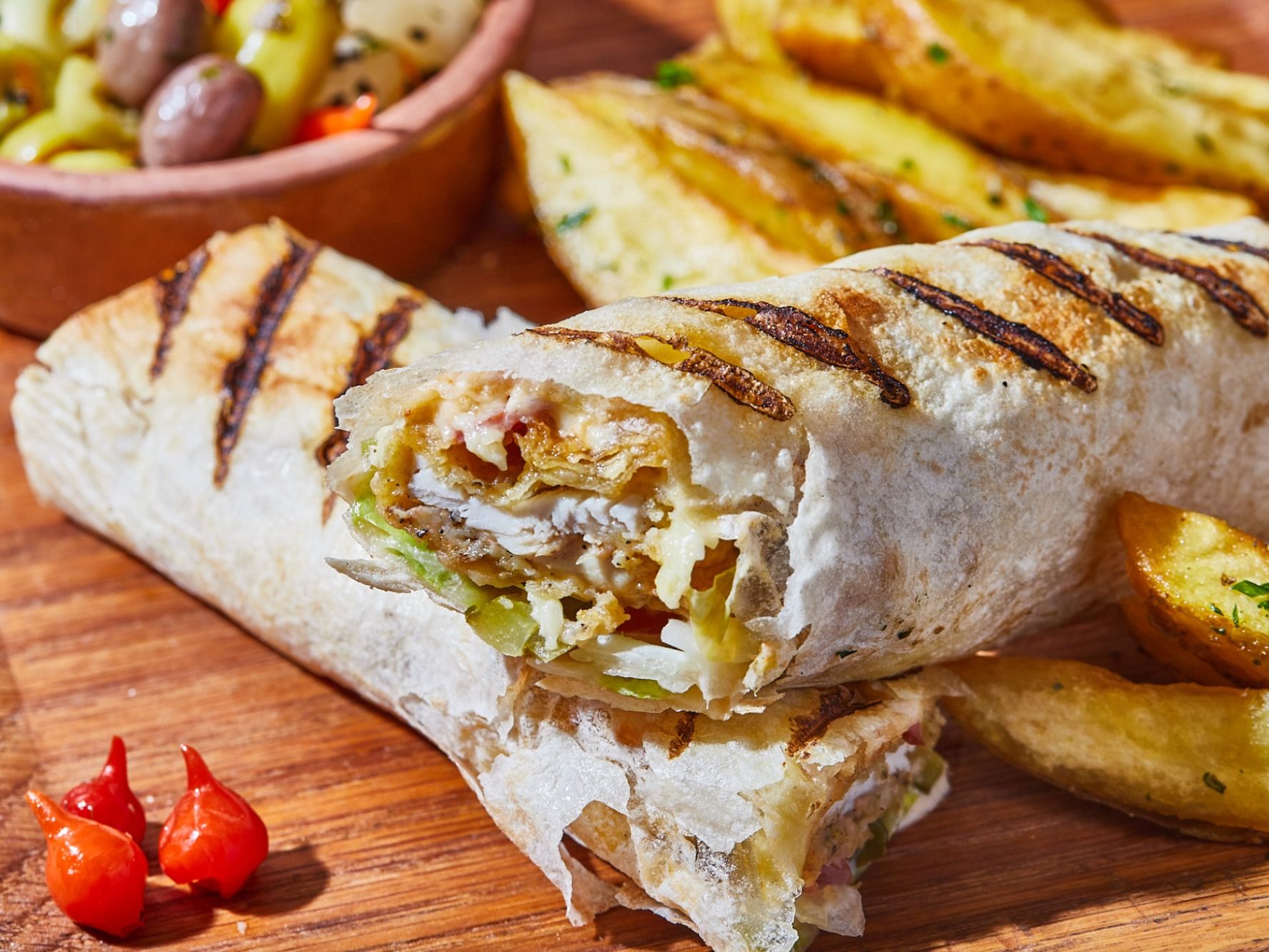 Crispy Chicken Wrap