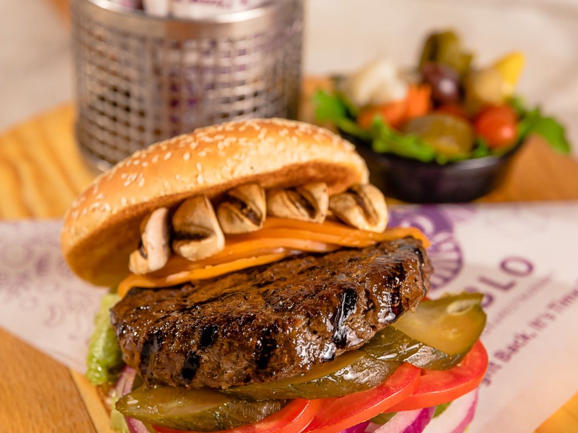 Western Burger Sandwich