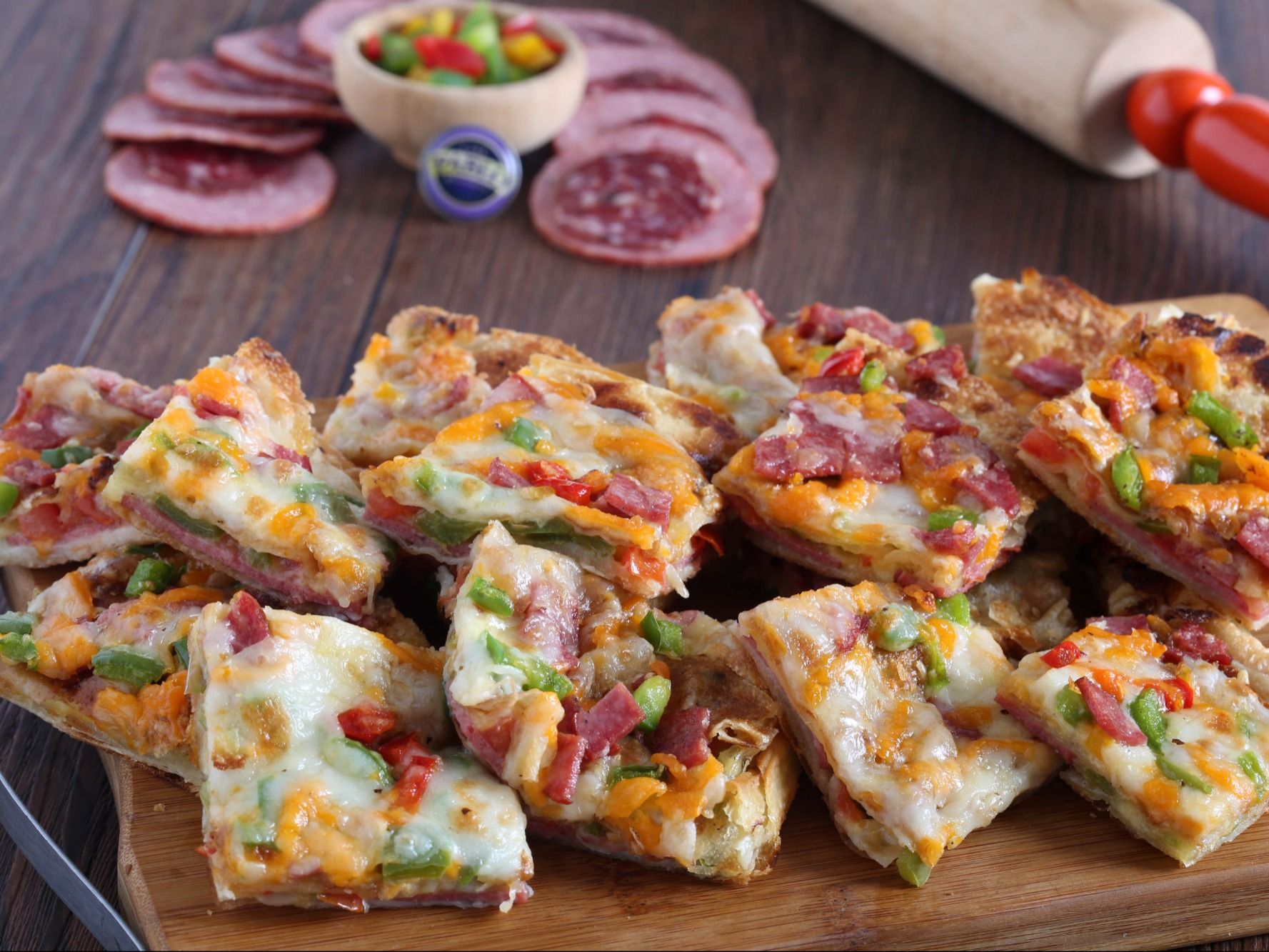 Salami Oriental Pie