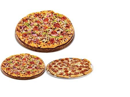 Medium Pizza Offer with 2 Small Pizzas