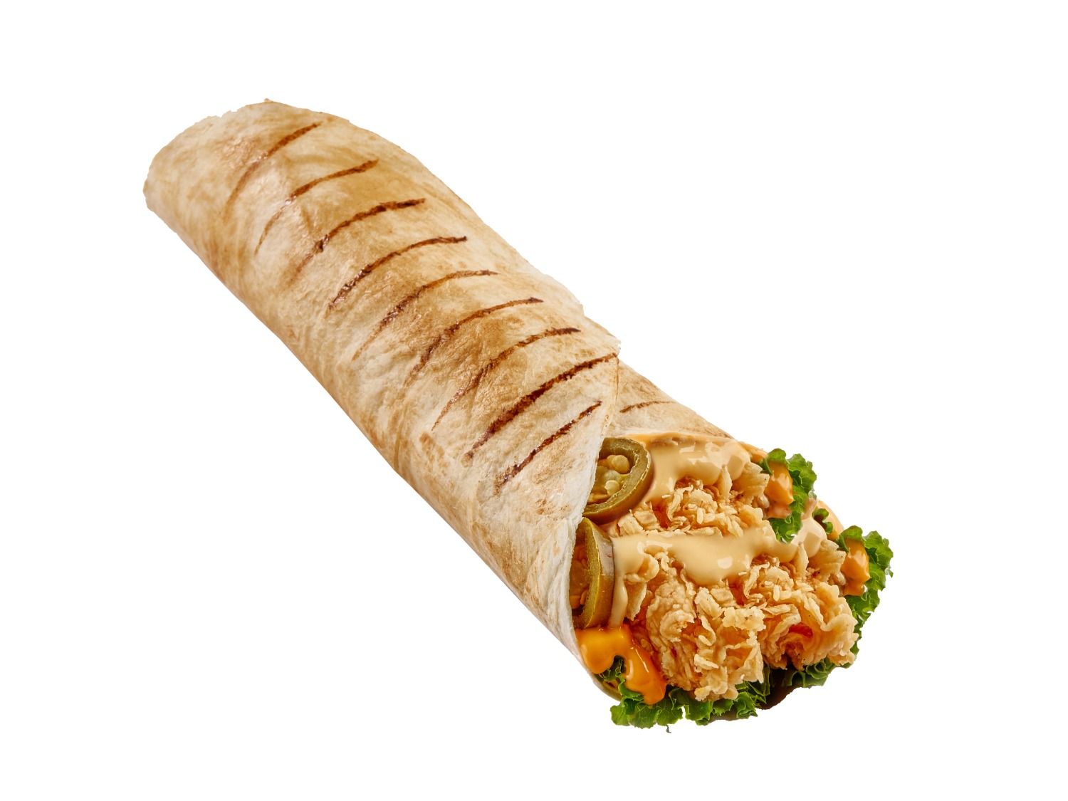 Spicy Chicken Wrap Sandwich