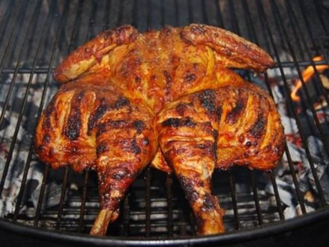 Charcoal Grilled Chicken