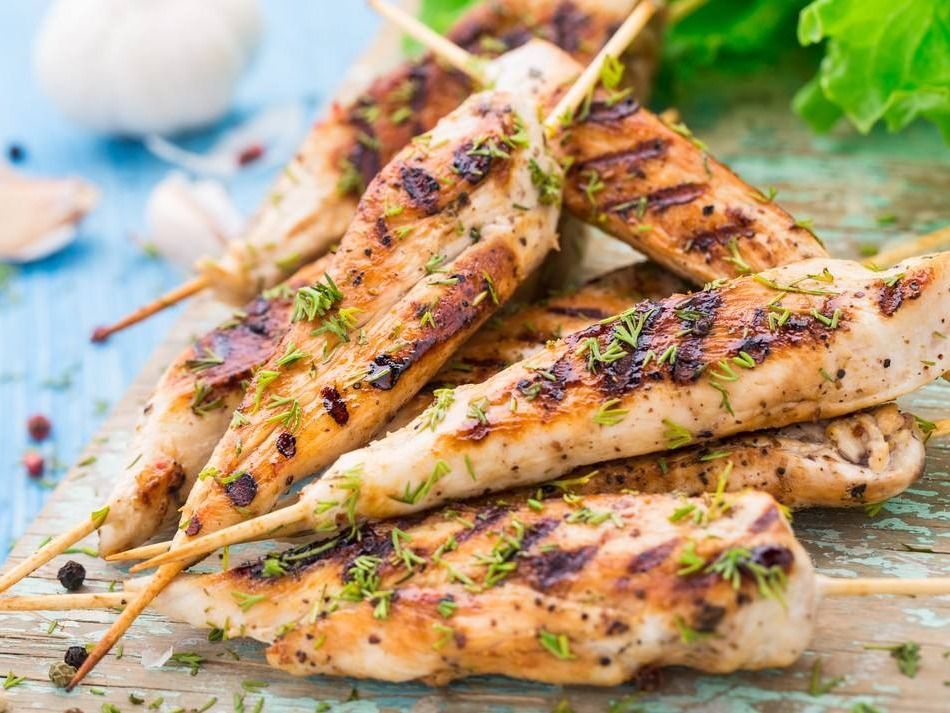 Charcoal Chicken Breasts