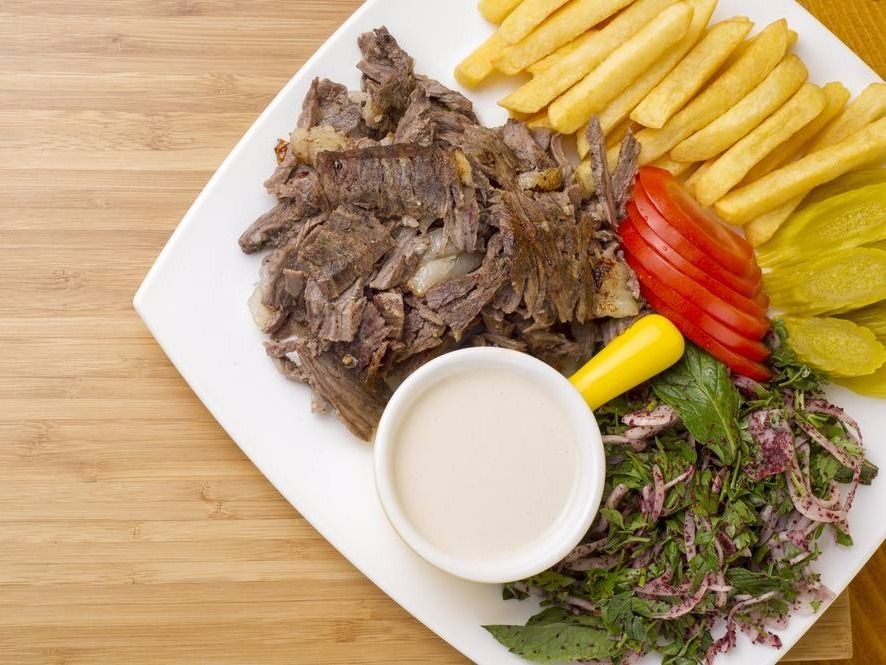 Meat Shawerma Meal