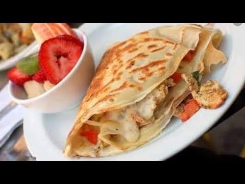 Chicken Shawarma Crepe