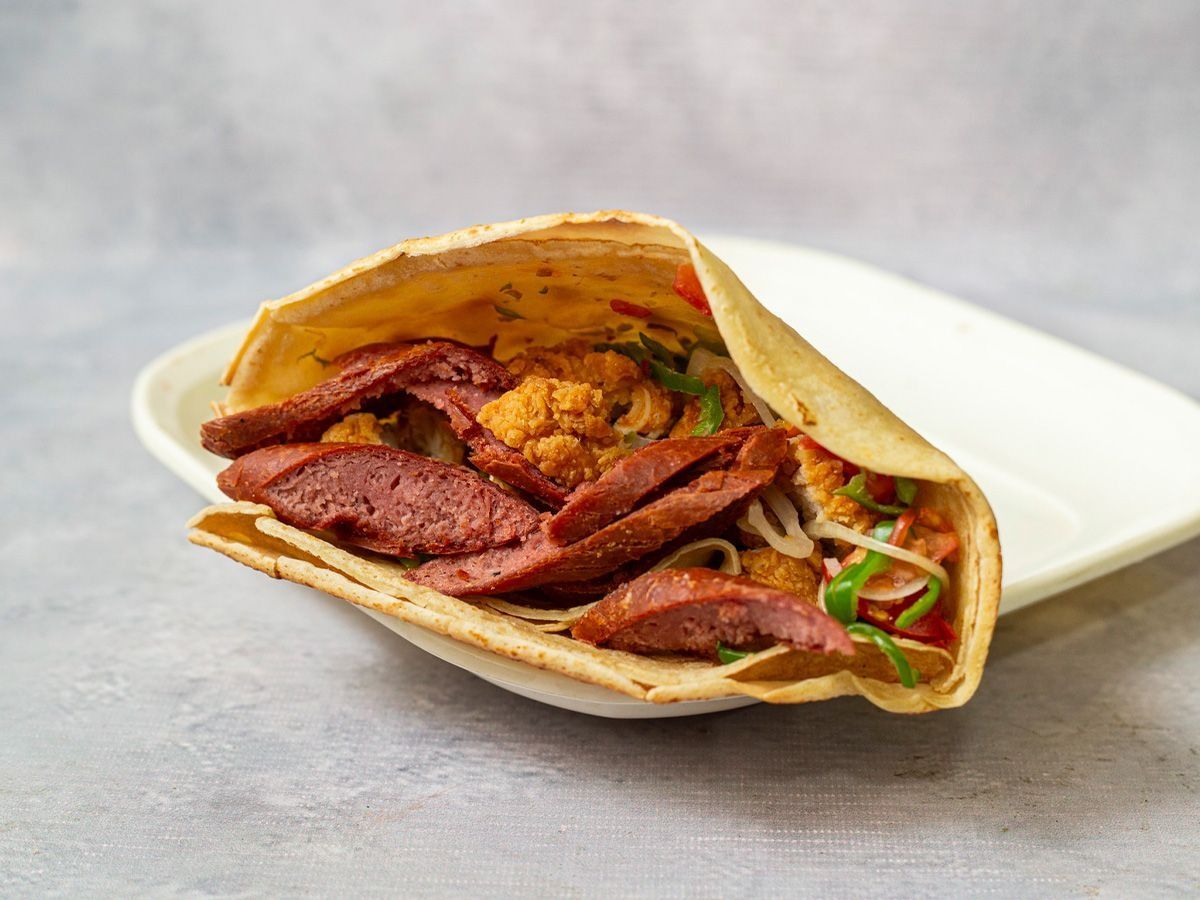 Hot Dog Crepe
