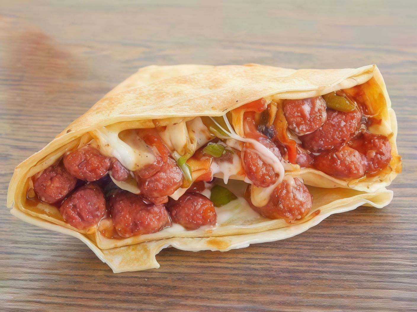 Sausage Crepe