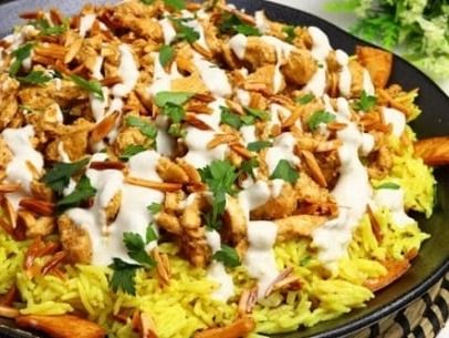 Chicken Fajita Fatteh