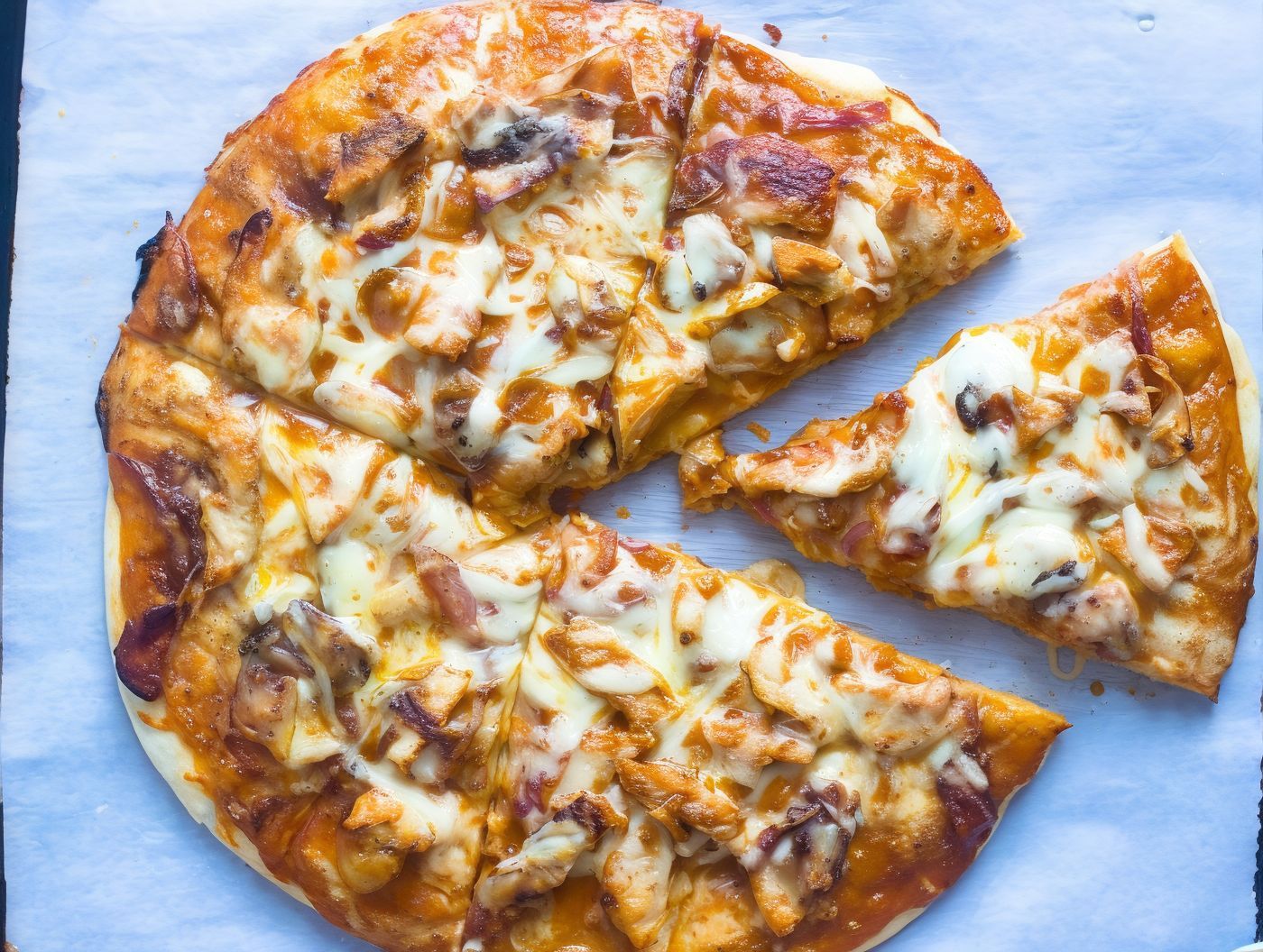 Chicken Ranch Pizza