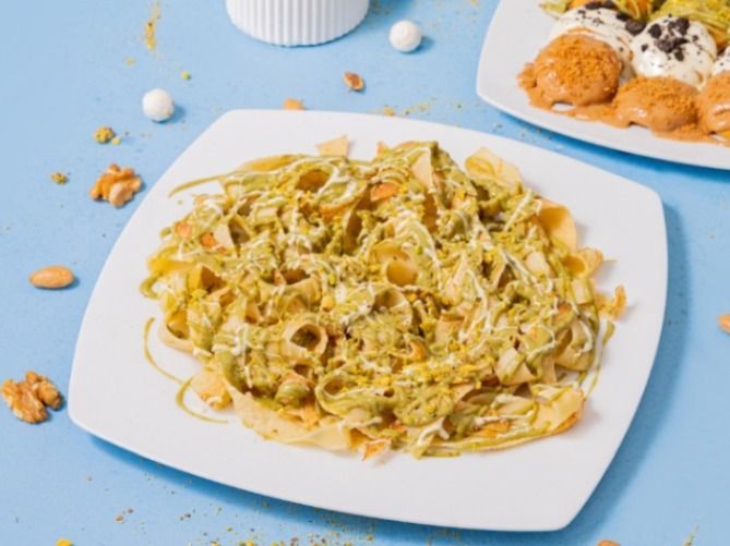 Pistachio Crêpes