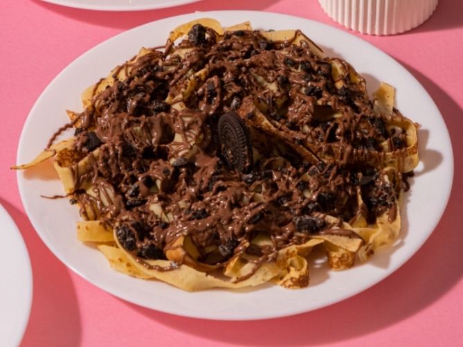 Fettuccine Nutella Oreo