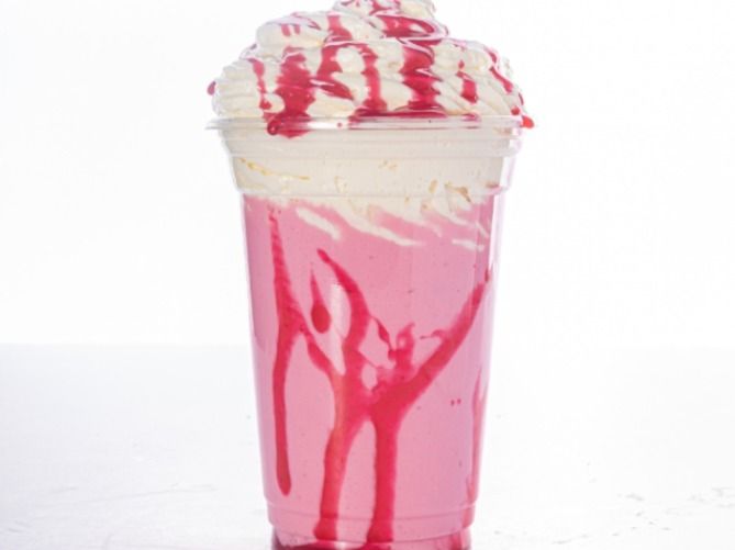Red Raspberry Milkshake