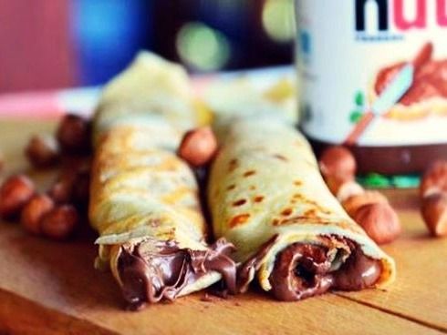 Nutella Chapati With Lotus