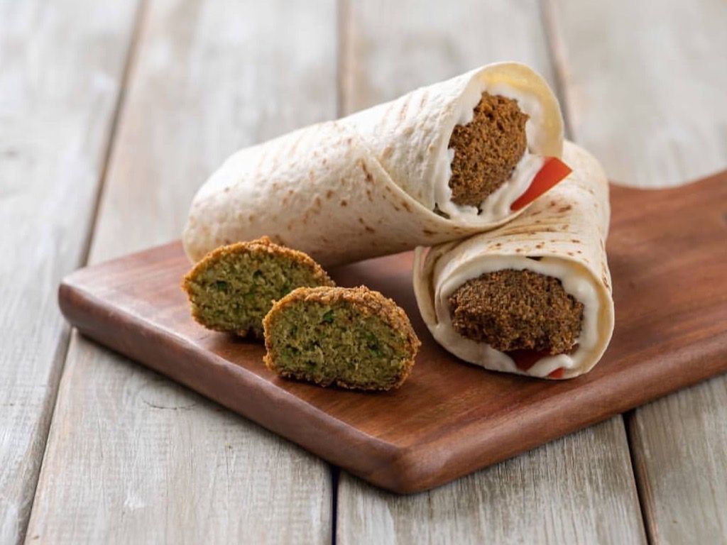 Chappati Falafel