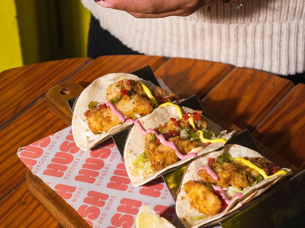 Fried Chicken Tacos
