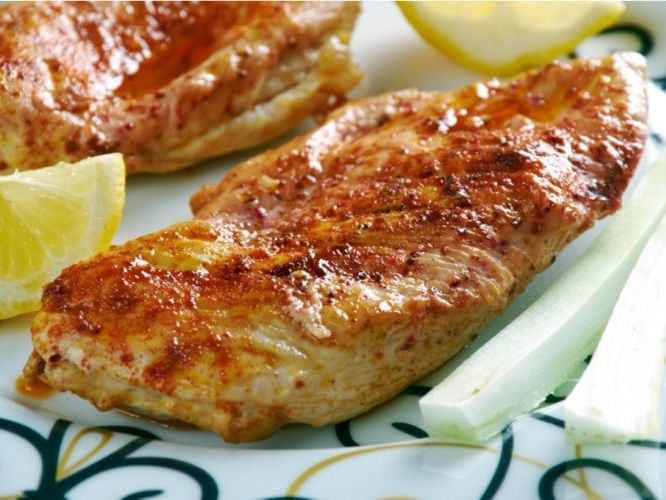 One third Grilled breasts