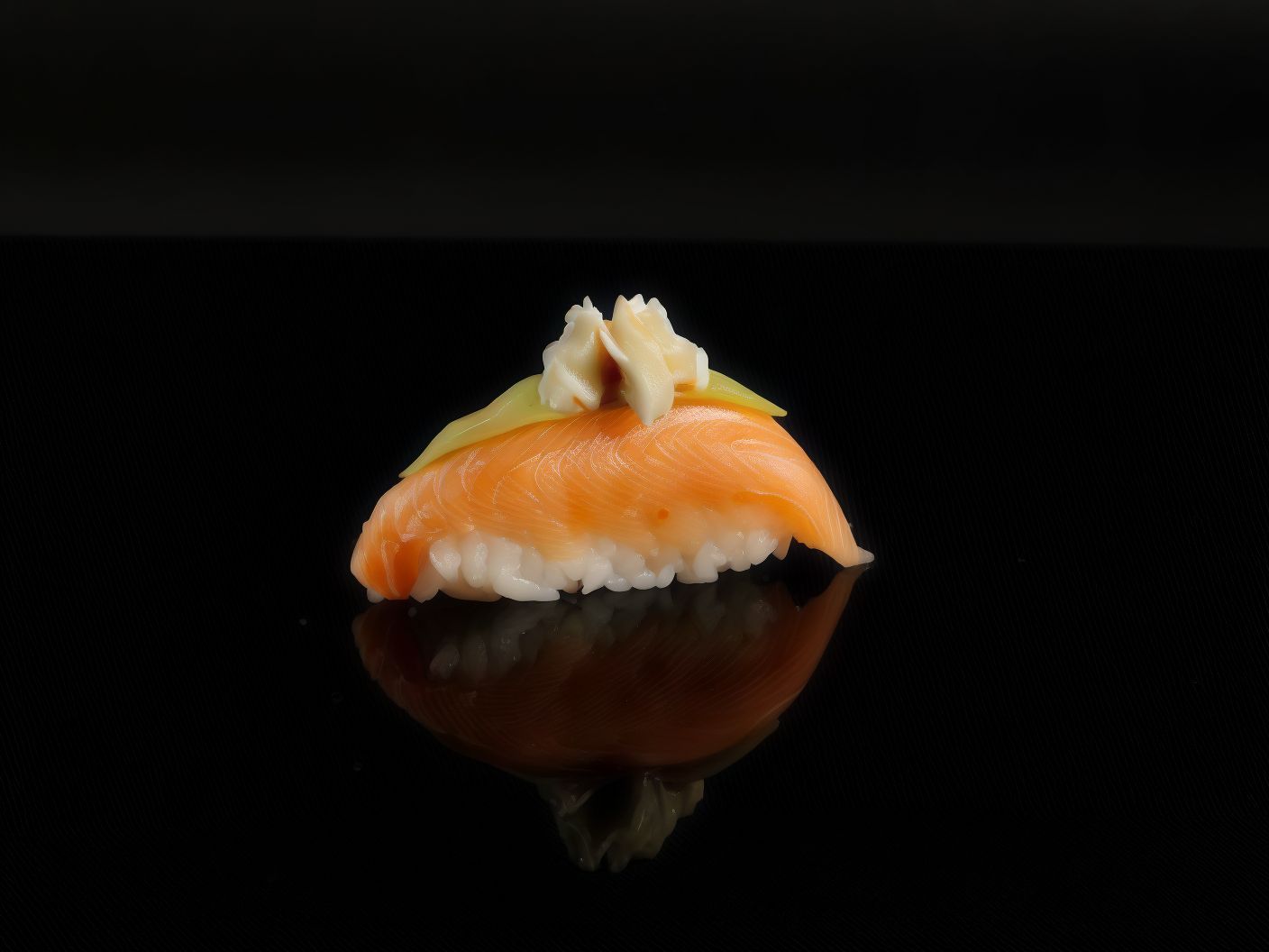 Salmon Creamy Cheese Nigiri Sushi