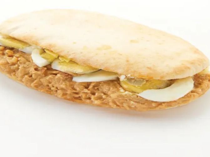 Foul With Fried Eggs Sandwich