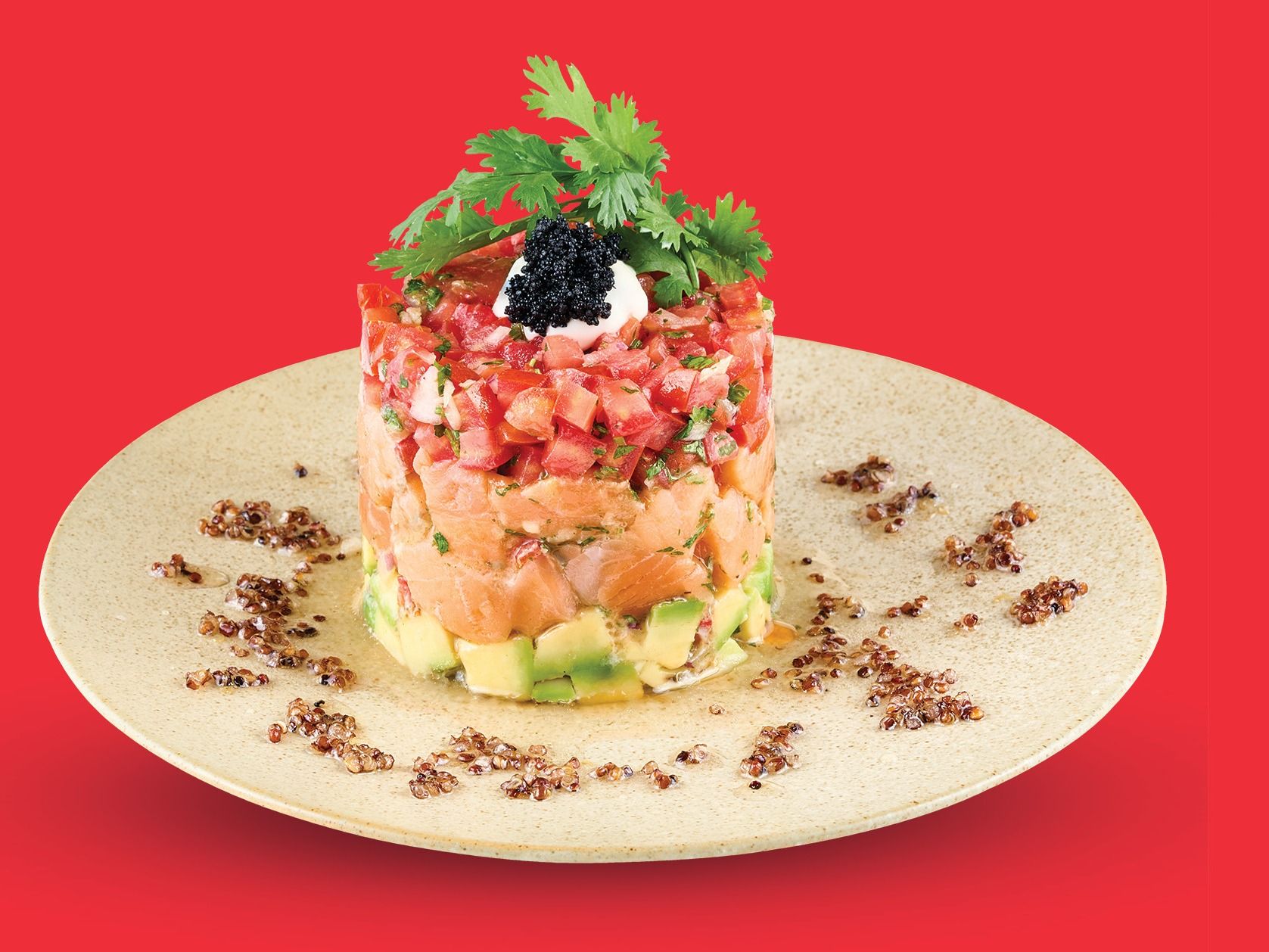 Salmon Tartar Salad