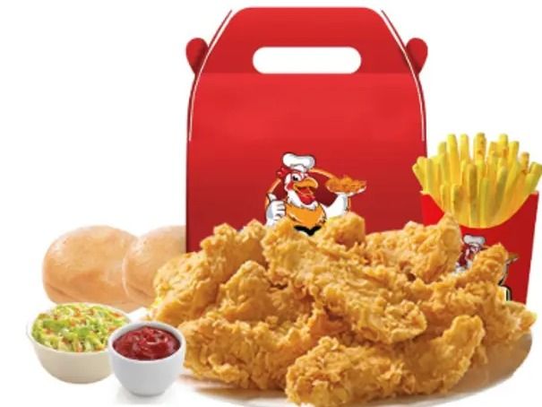 Chicken Strips Meal 6 Pieces
