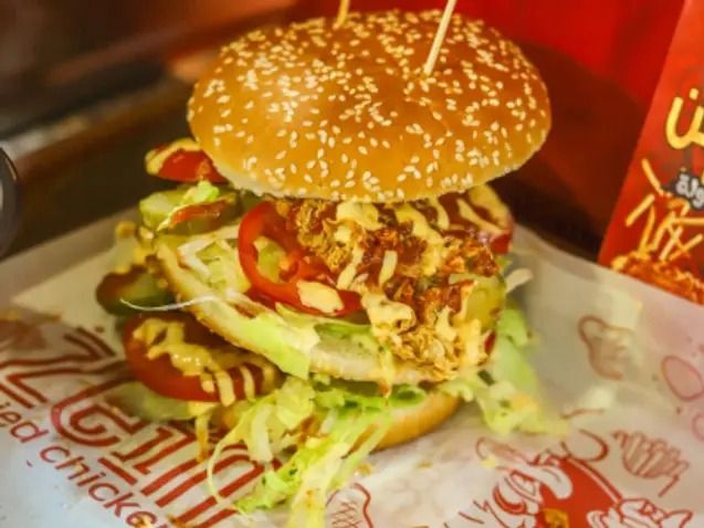 Chicken With Jalapeno Sandwich