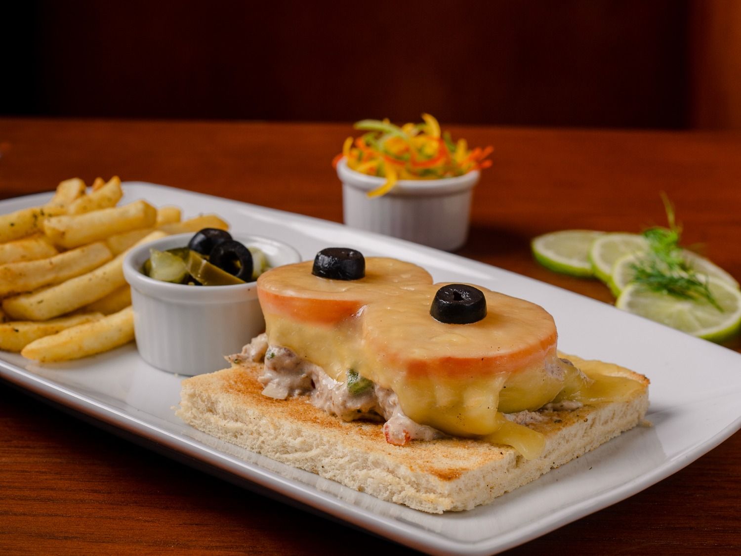 Tuna Melt Club Sandwich