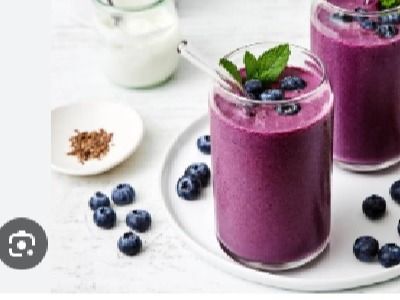 Blueberry Milkshake