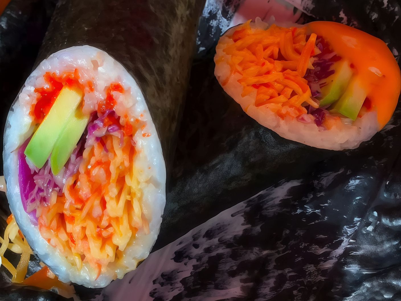 Crab Burrito
