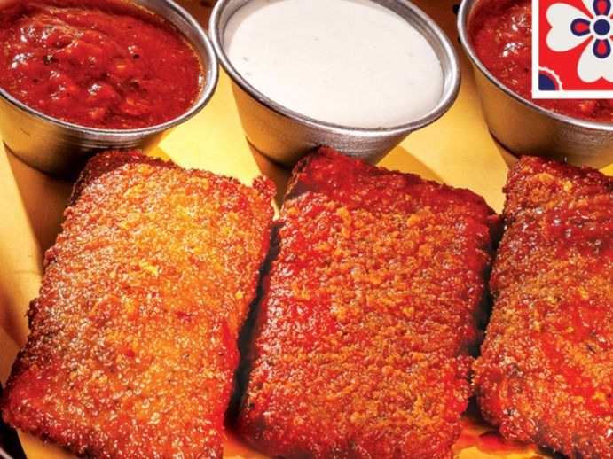 6 Pieces Of Fried Mozzarella